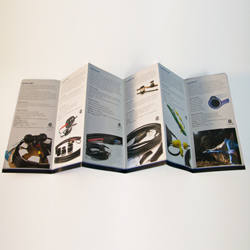 Folded brochures